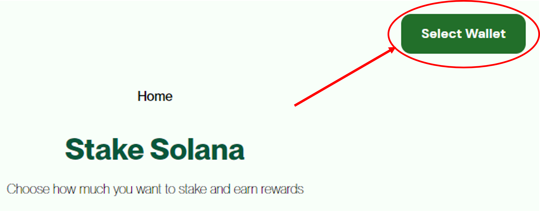 Stake SOL Solflare 1