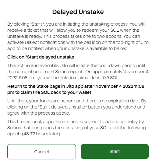 Unstaking With Phantom 14