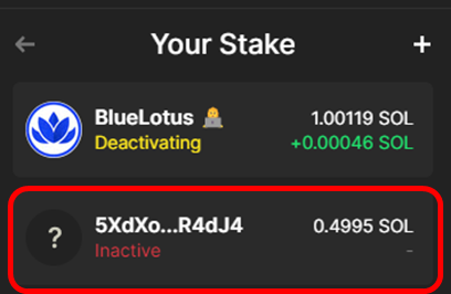 Unstaking With Phantom 4