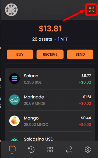 Unstaking with SolFlare 10